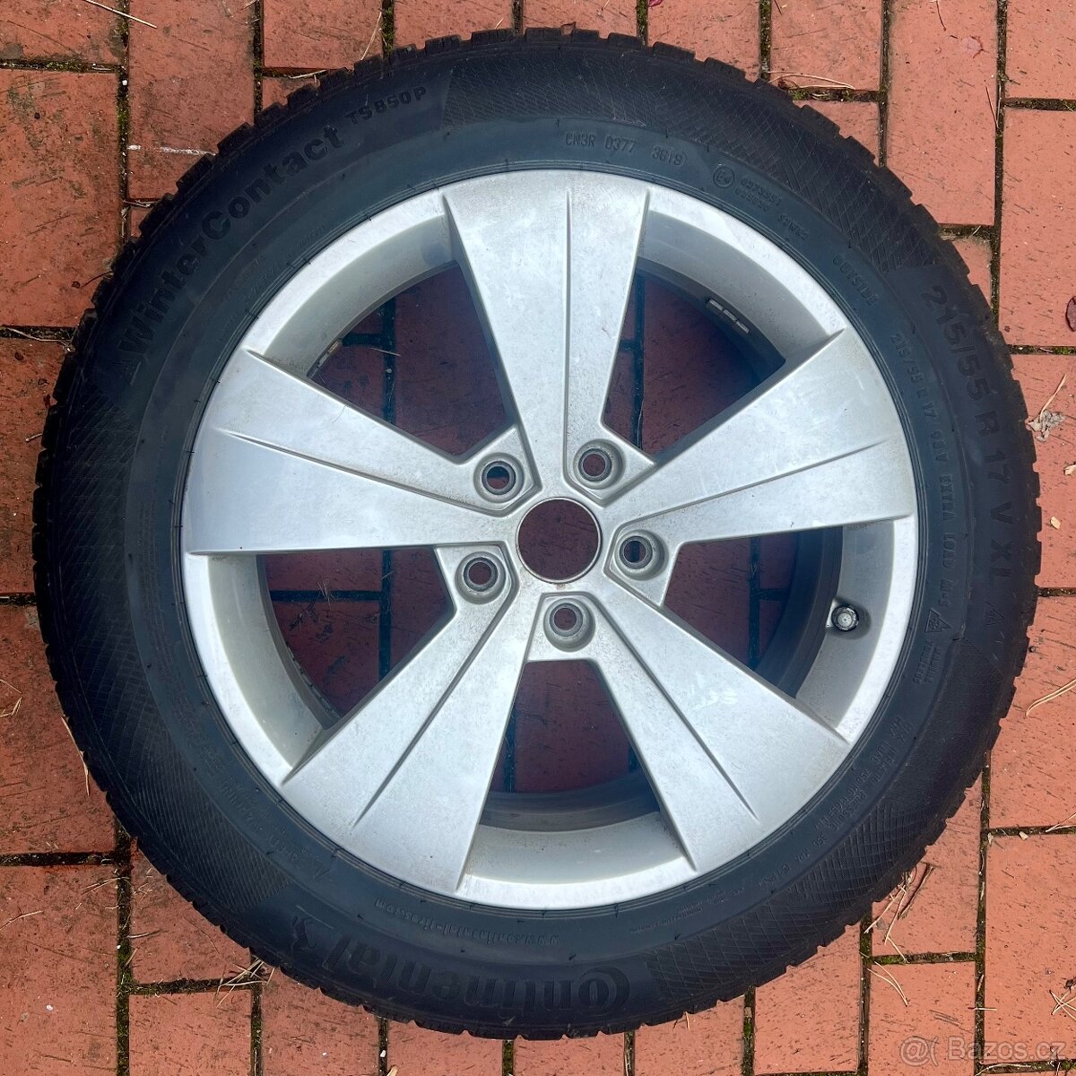 Zimní sada Alu kola Triton, Škoda Superb 3, 5x112 r17
