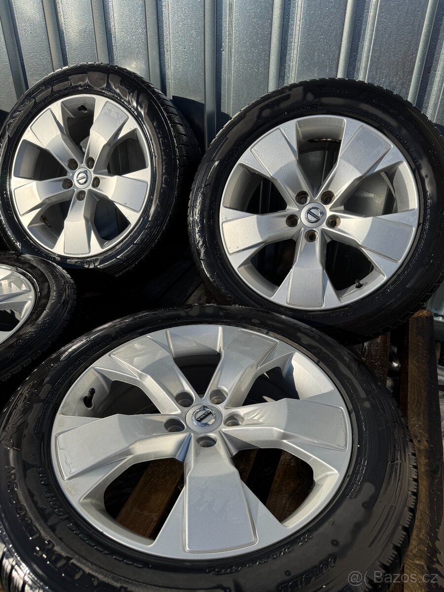 Sada kol VOLVO 5x108 7,5Jx18 ET50,5 + zimní pneu 235/55 R18