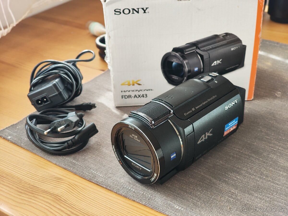 Sony FDR AX43 kamera 4K