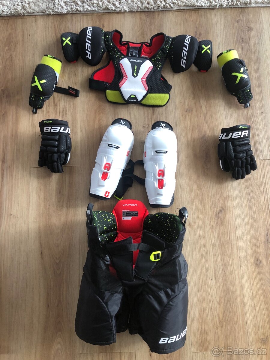 Dětský hokejový set Bauer VAPOR XTEND YTH KIT chranice