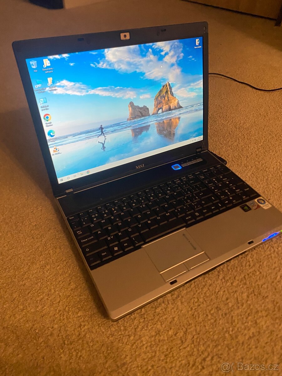 Notebook MSI MS16362 – 2gb RAM,320gb hdd,GeForce 8400M G