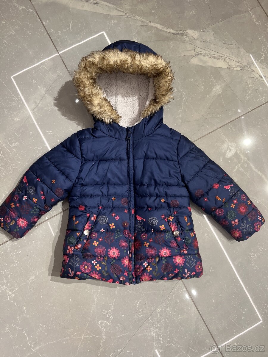 dětská zimní bunda F&F, velikost 98