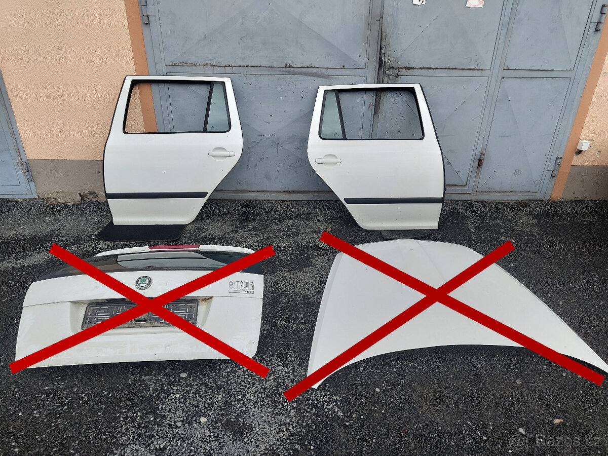 Karosářské díly Octavia II combi - 1026