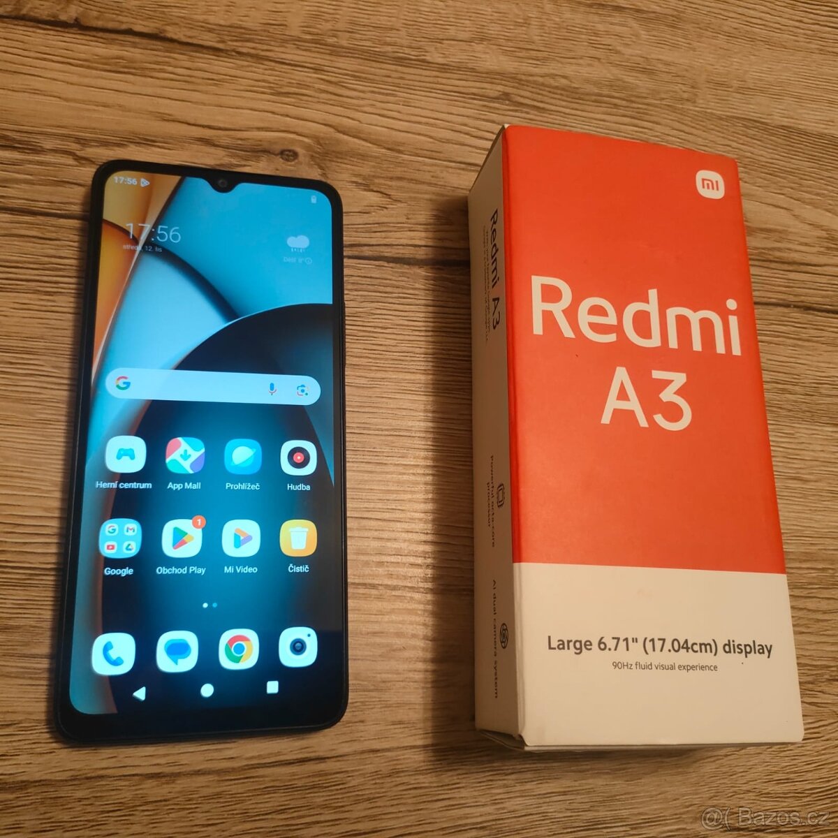 Xiaomi Redmi A3-6.71"IPS/  3GB/ 64GB černá