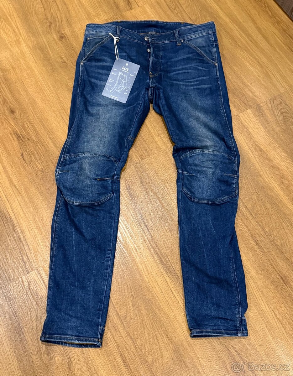 G-Star jeans pánské, 33/32,slim,modré,luxusní,top