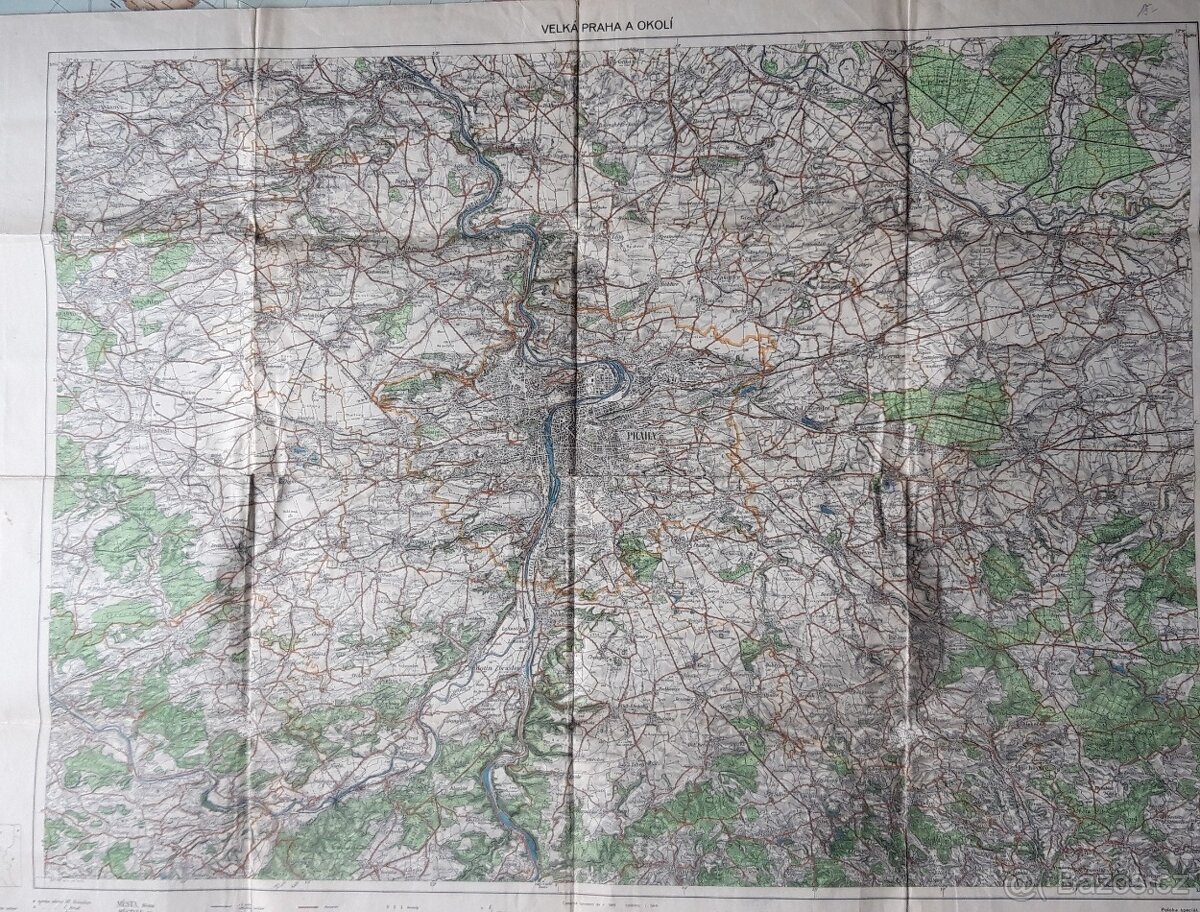 4 historické Mapy GB a Francie Evropa a Praha supr stav