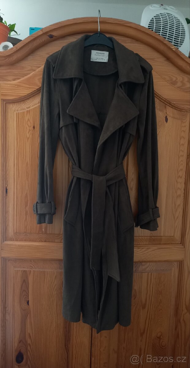 Vintage podzimní semisovy kabát Zara Basic vel S