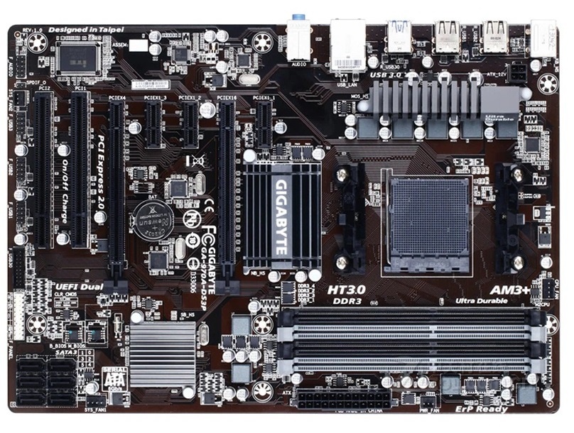 Základní deska AM3+ Originál Gigabyte 970A-DS3P perfektní st