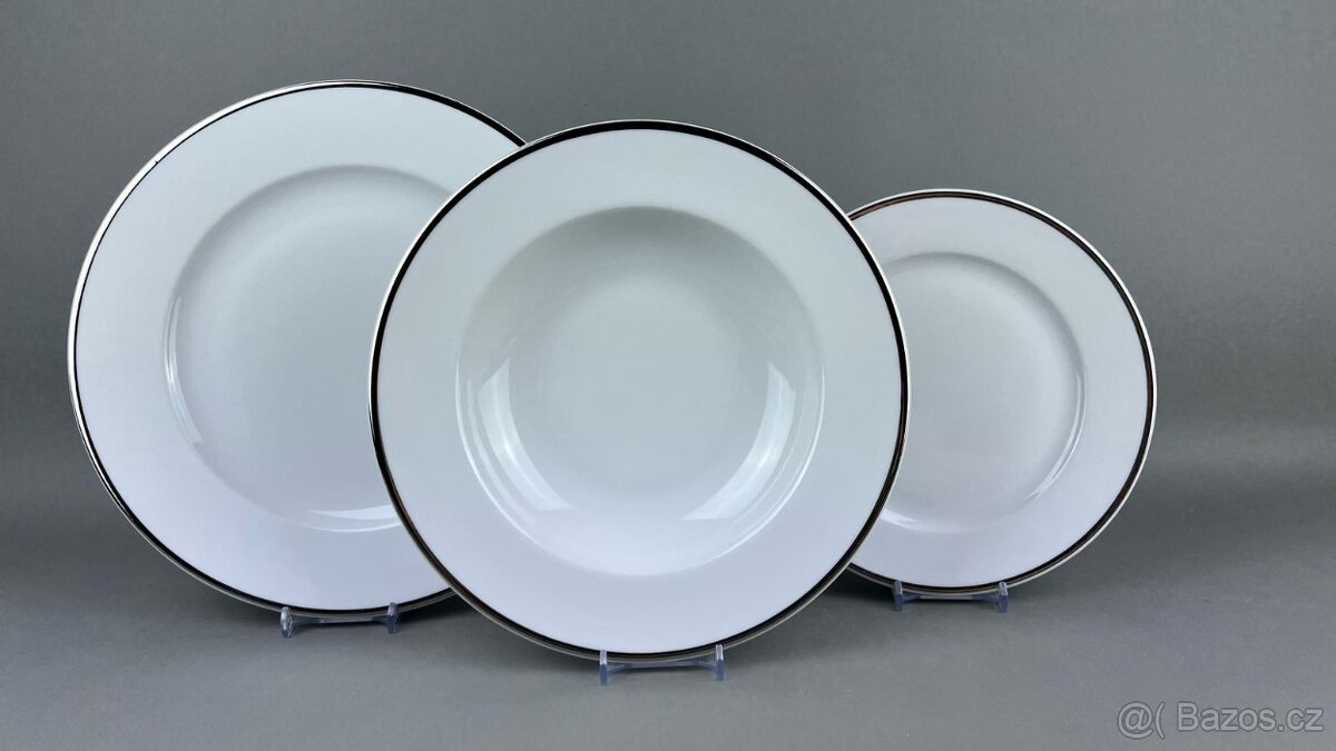 Talířová souprava Corina, 18D. platina