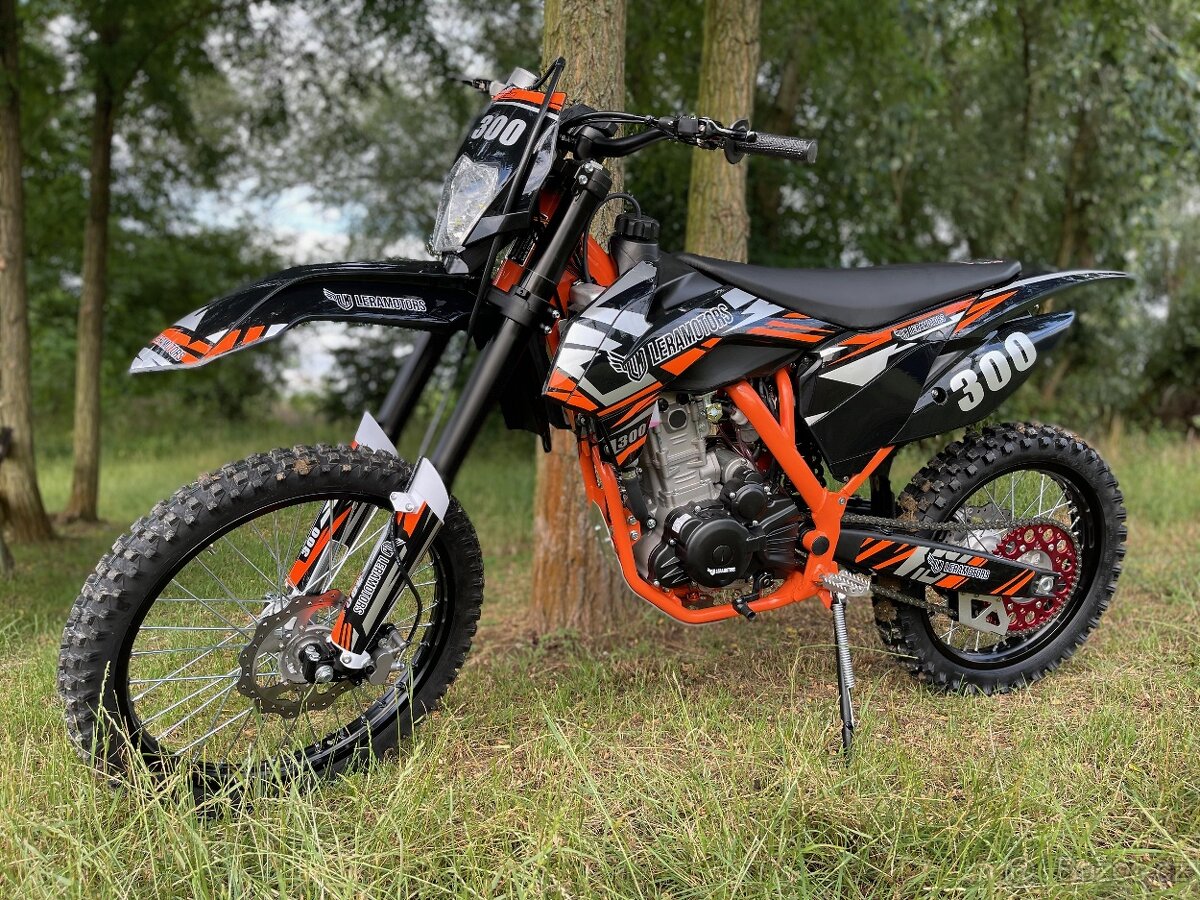 Pitbike Leramotors Killer PRO 300ccm, oranžová