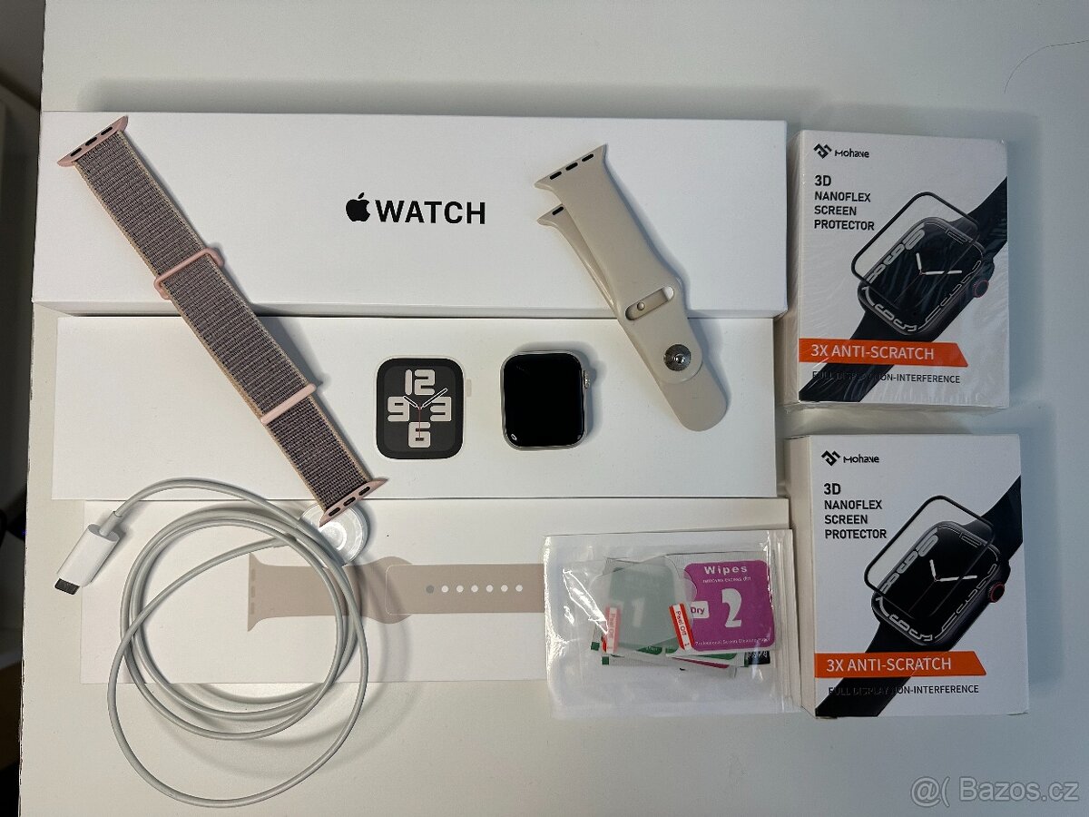 Chytré hodinky Apple Watch SE 40 mm 2. generace, rok 2022