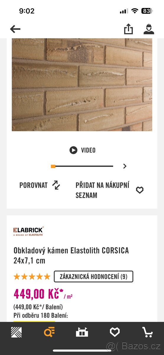 Klinker elastilith elabrick CORSICA