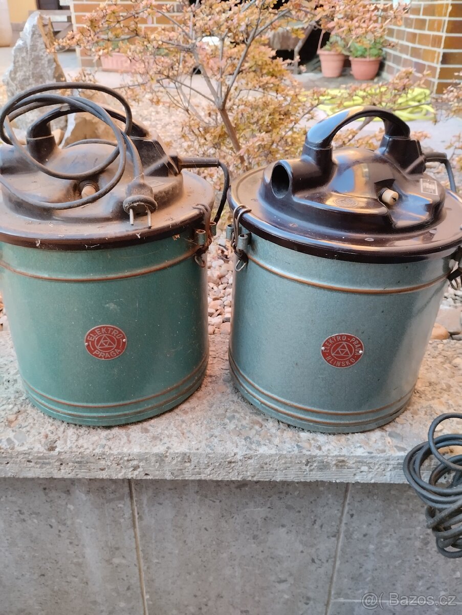 Historické vysavače Elektro - Praga