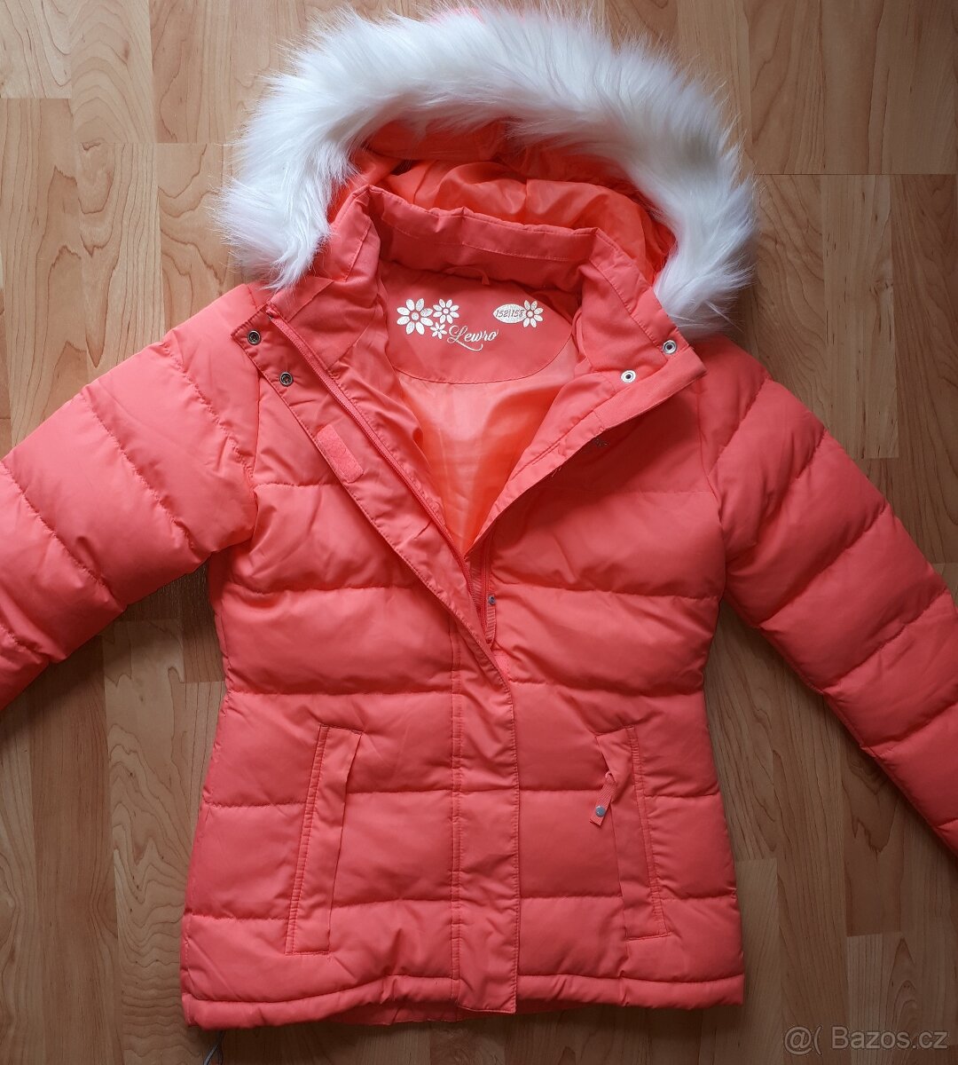 Dívčí zimní bunda zn. Lewro, vel. 152/158, super stav