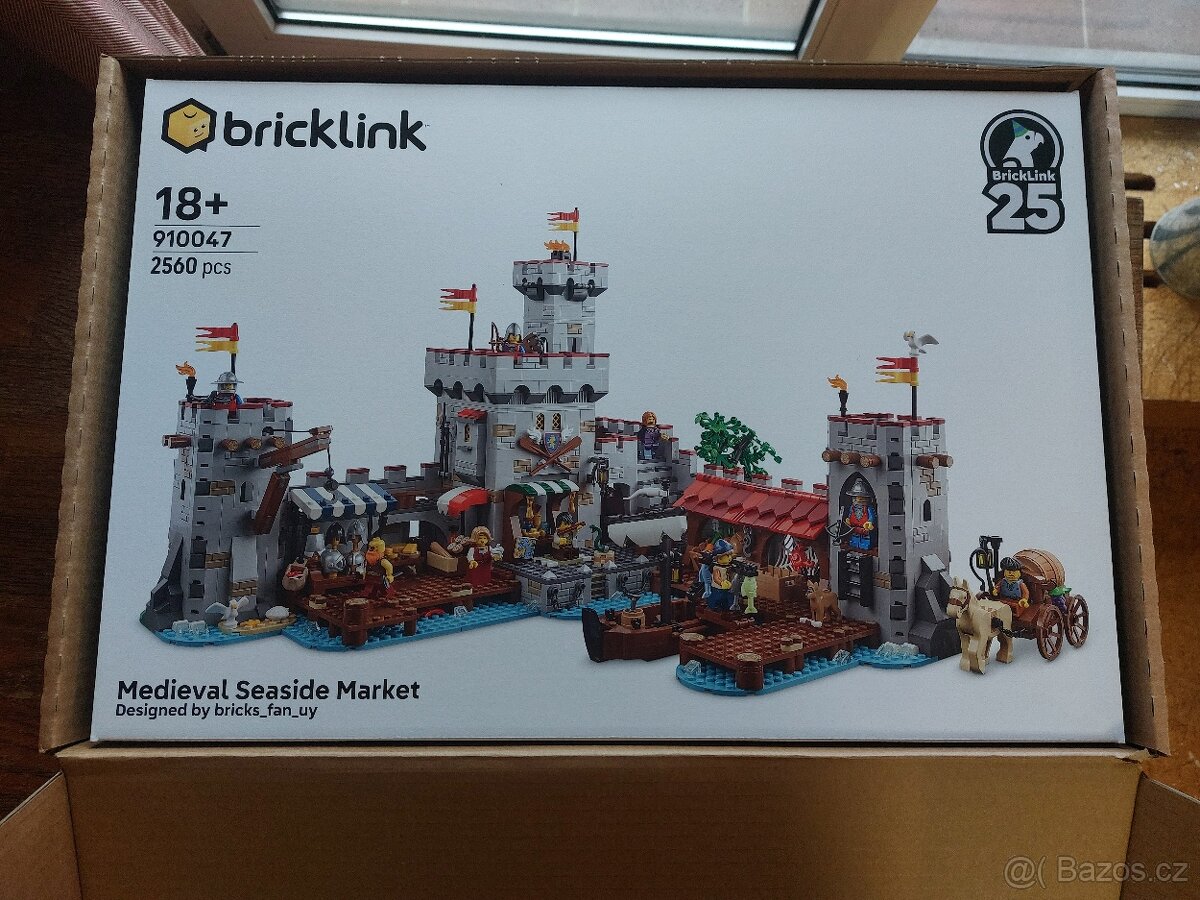 LEGO® BrickLink 910047 Medieval Seaside Market