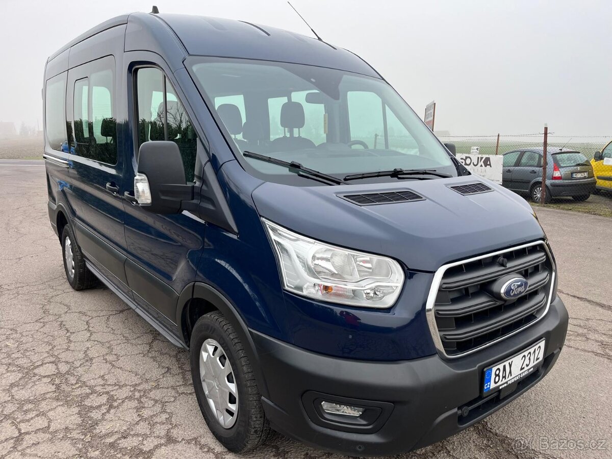 Ford Transit 2,0 TDCI L2H2 9 míst, klima, L+Z kola-DPH