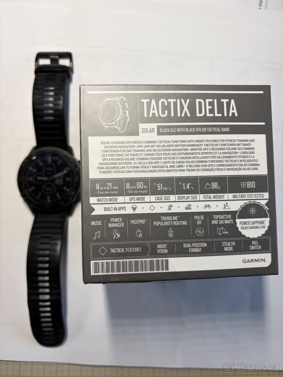 Garmin Tactix Delta PRO Solar Sapphire