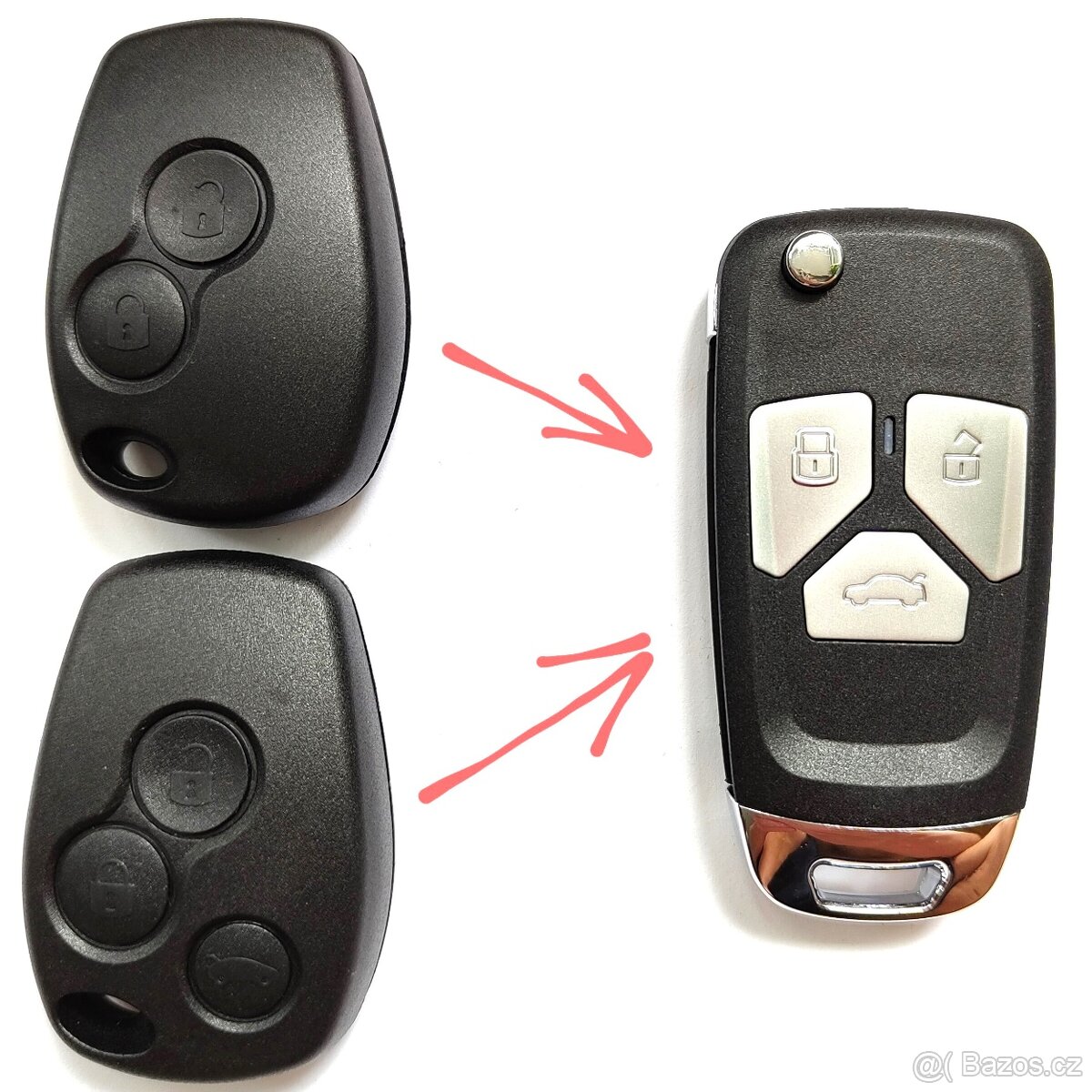 Klíč Renault Dacia Duster Logan Sandero.