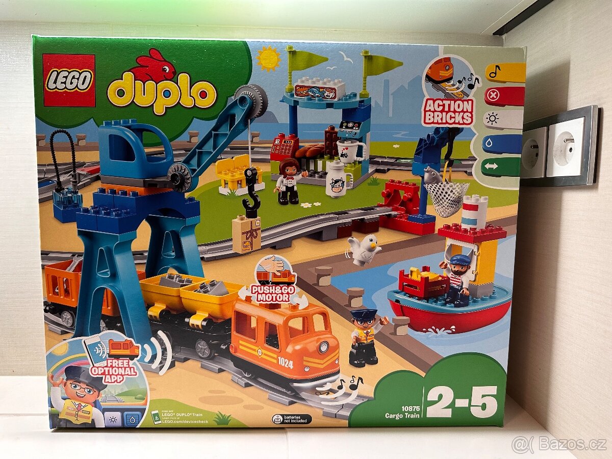 Lego LEGO DUPLO® 10875 Nákladní vlak