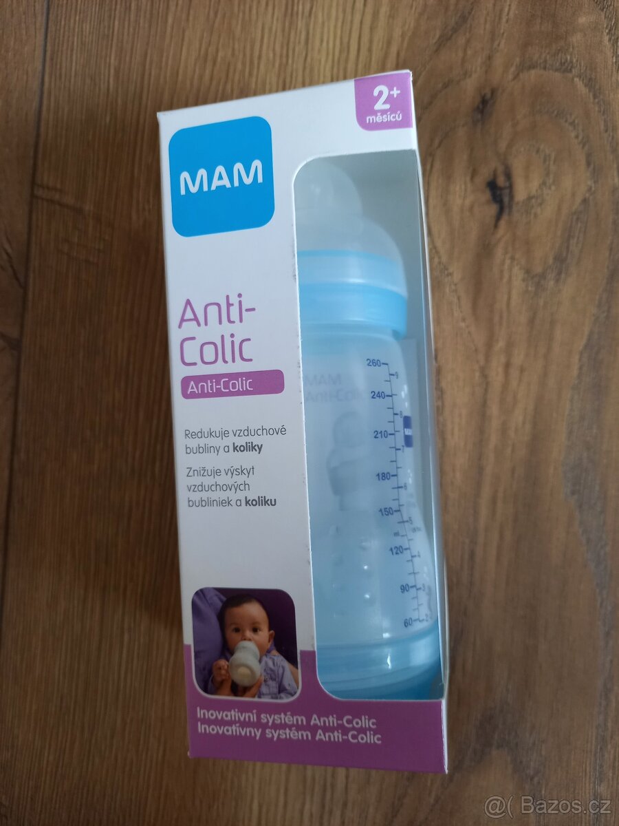 Kojenecké lahvičky MAM, nepoužité