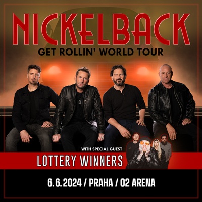 NICKELBACK: GET ROLLIN´ WORLD TOUR PRAHA O2