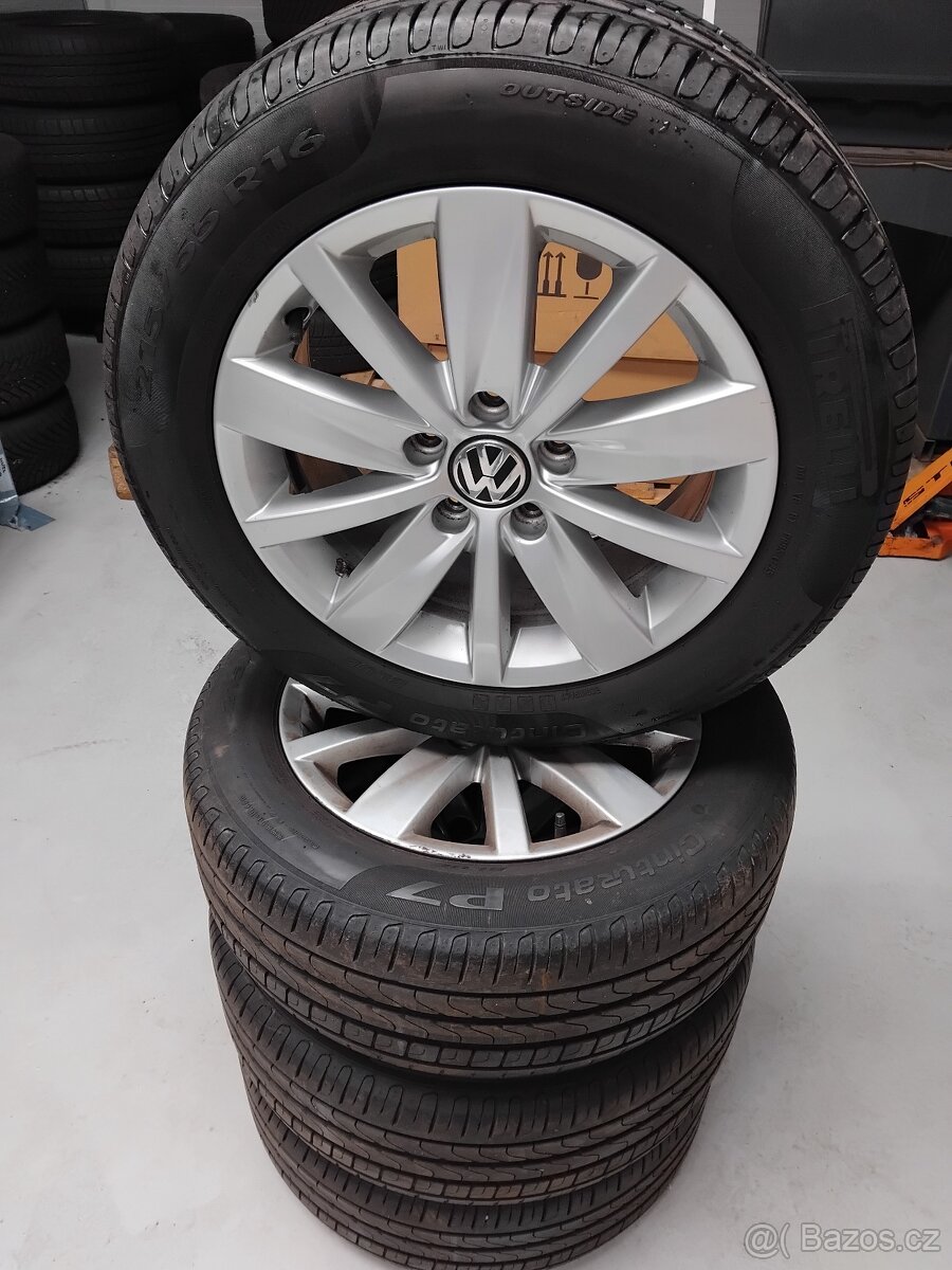 Prodám kompletní letní kola 3AA601025 Passat