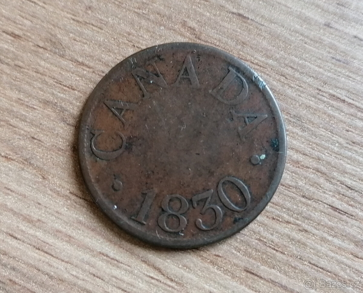 1/2 Penny 1830 kolonie Prince Edward Island Kanada Amerika