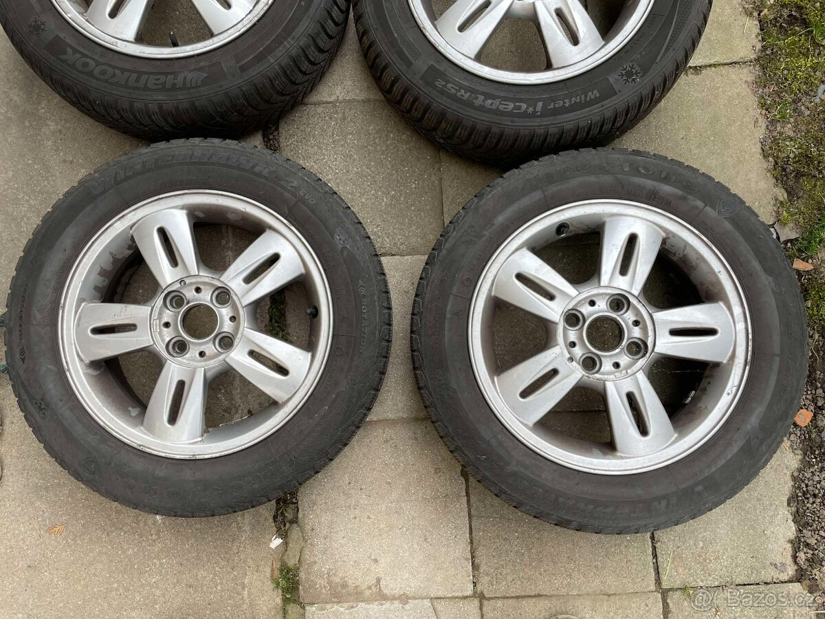 Disky ALU plus zimní gumy 175/65 R15 MINI Cooper