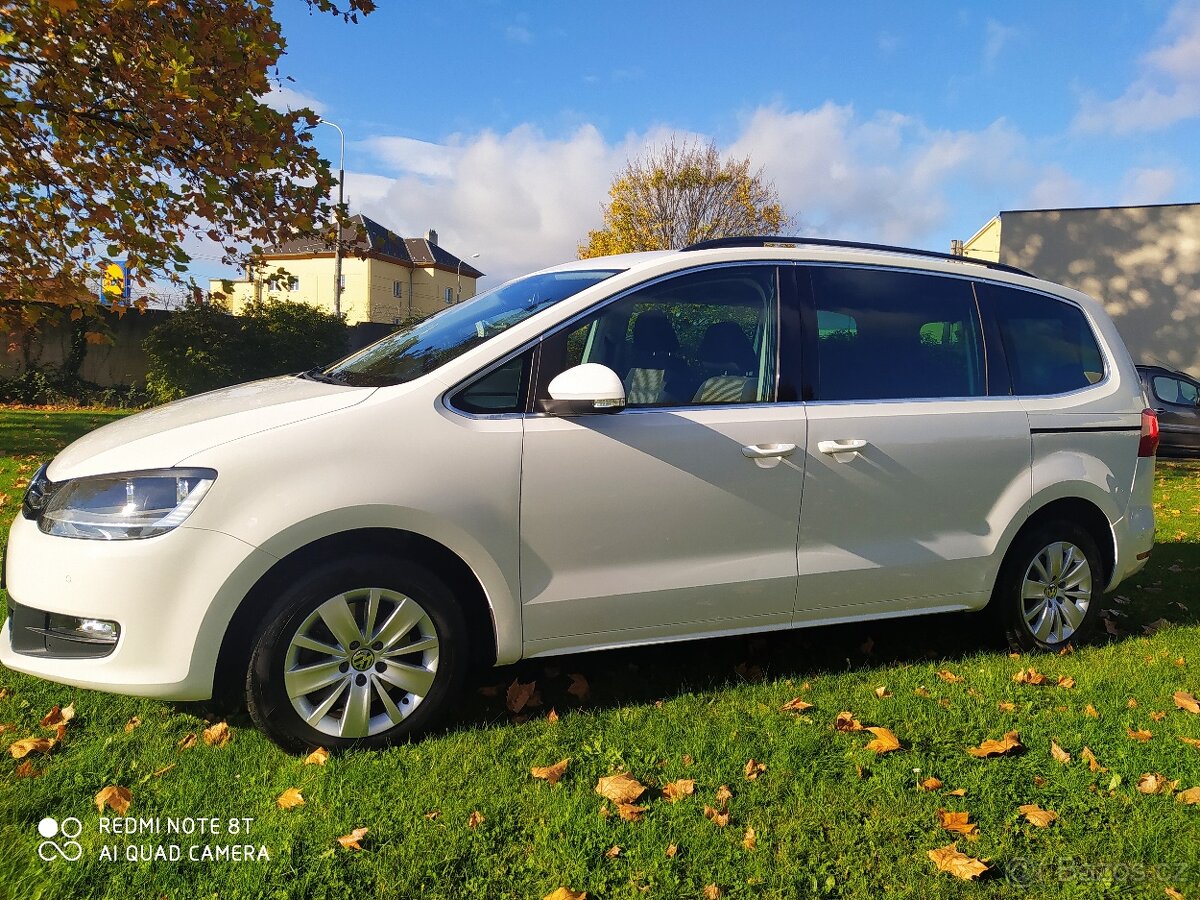 VW SHARAN 2:0TDI-7 MÍST-AUTOMAT