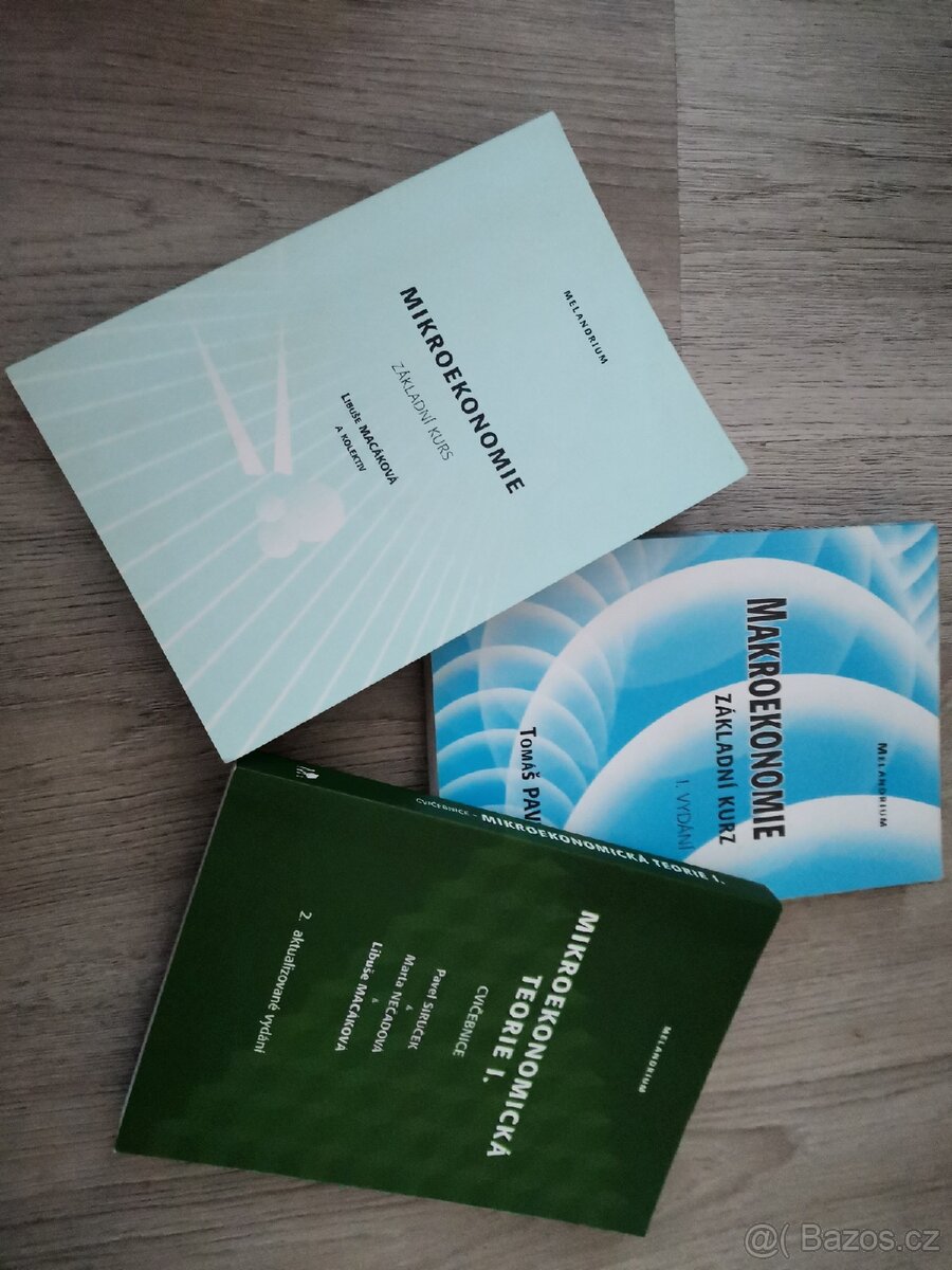 Učebnice Mikro a Makroekonomie