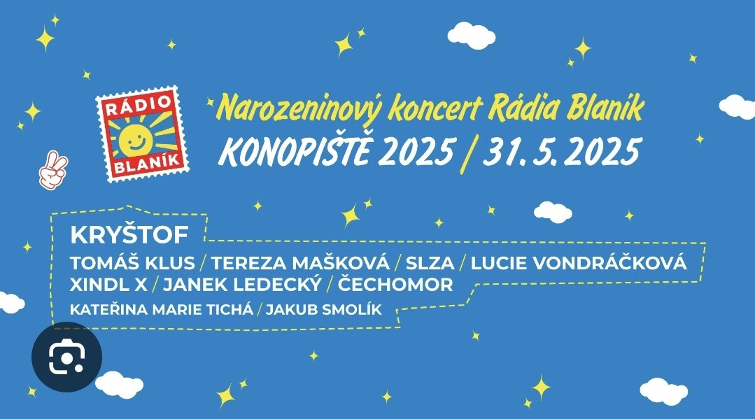 Narozeninový koncert Radia Blanik