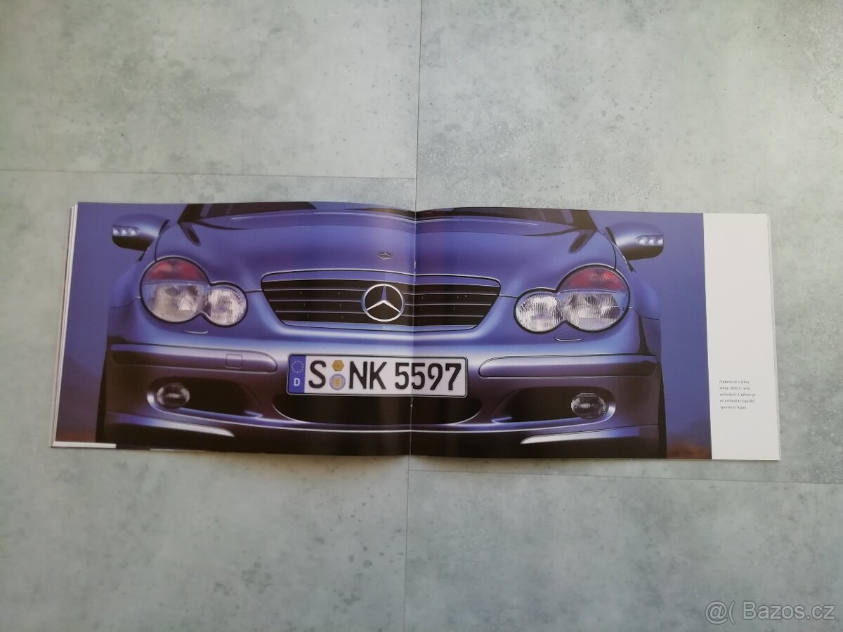 Mercedes C W203 Coupe - CZ katalog 2000 - doprava v ceně