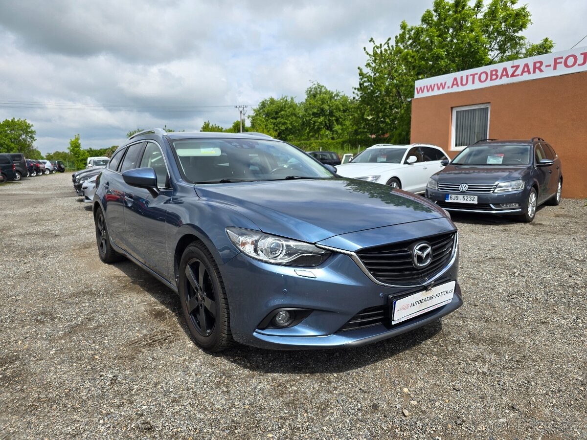Mazda 6 2.2 SkyActiv 129KW nové cz,1.majitel,2 sady kol