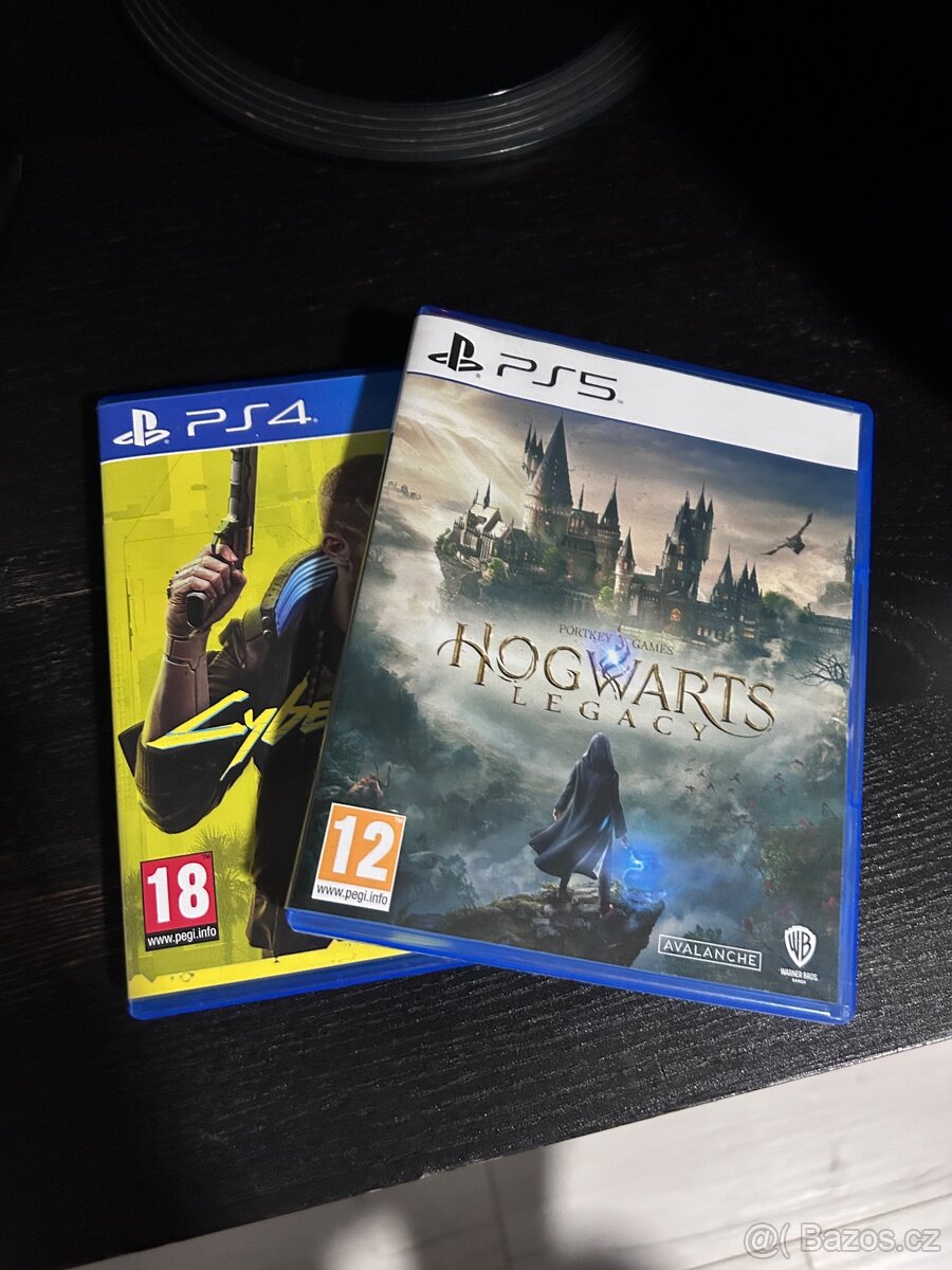 PS5 Cyberpunk 2077 Hogwarts Legacy