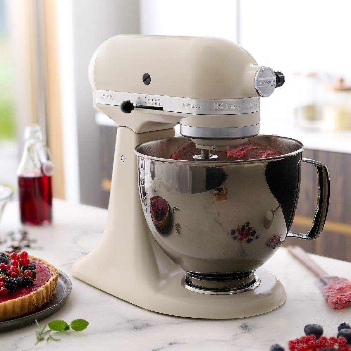 Robot KitchenAid 5KSM175PSEFL mandlová matná