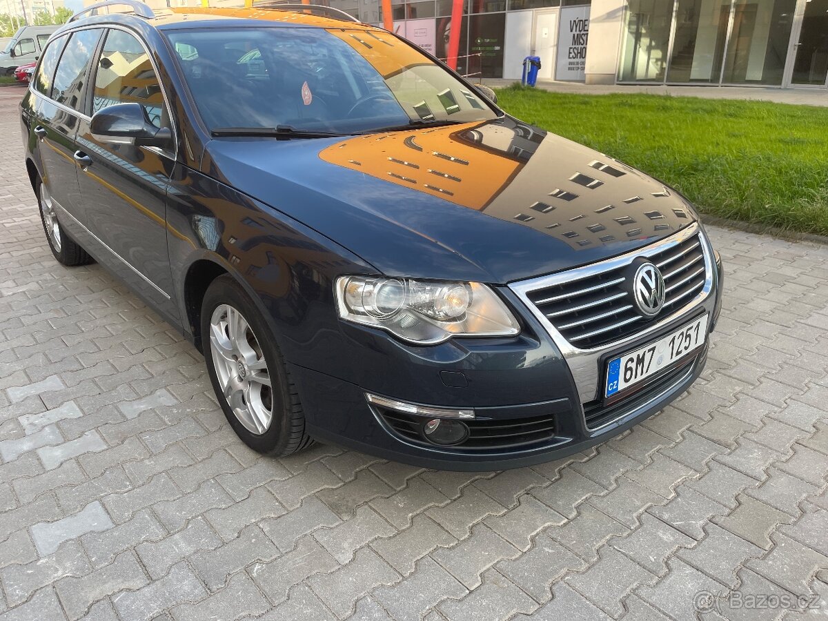 VW passat b6 2.0tdi 103kw r.v.2007 najeto 252xxxkm