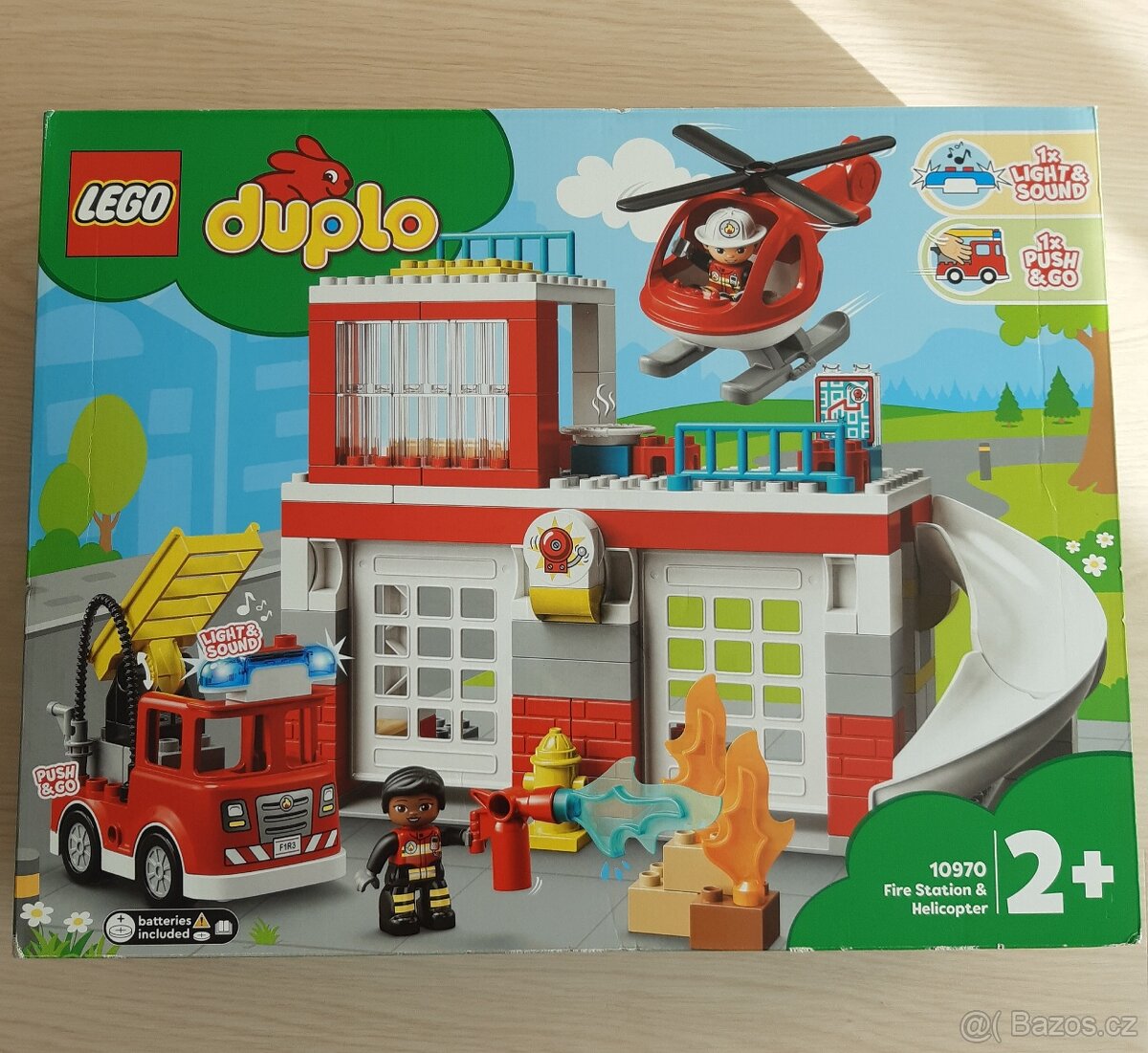 Predám LEGO DUPLO 10970 Hasičská stanica a vrtuľník