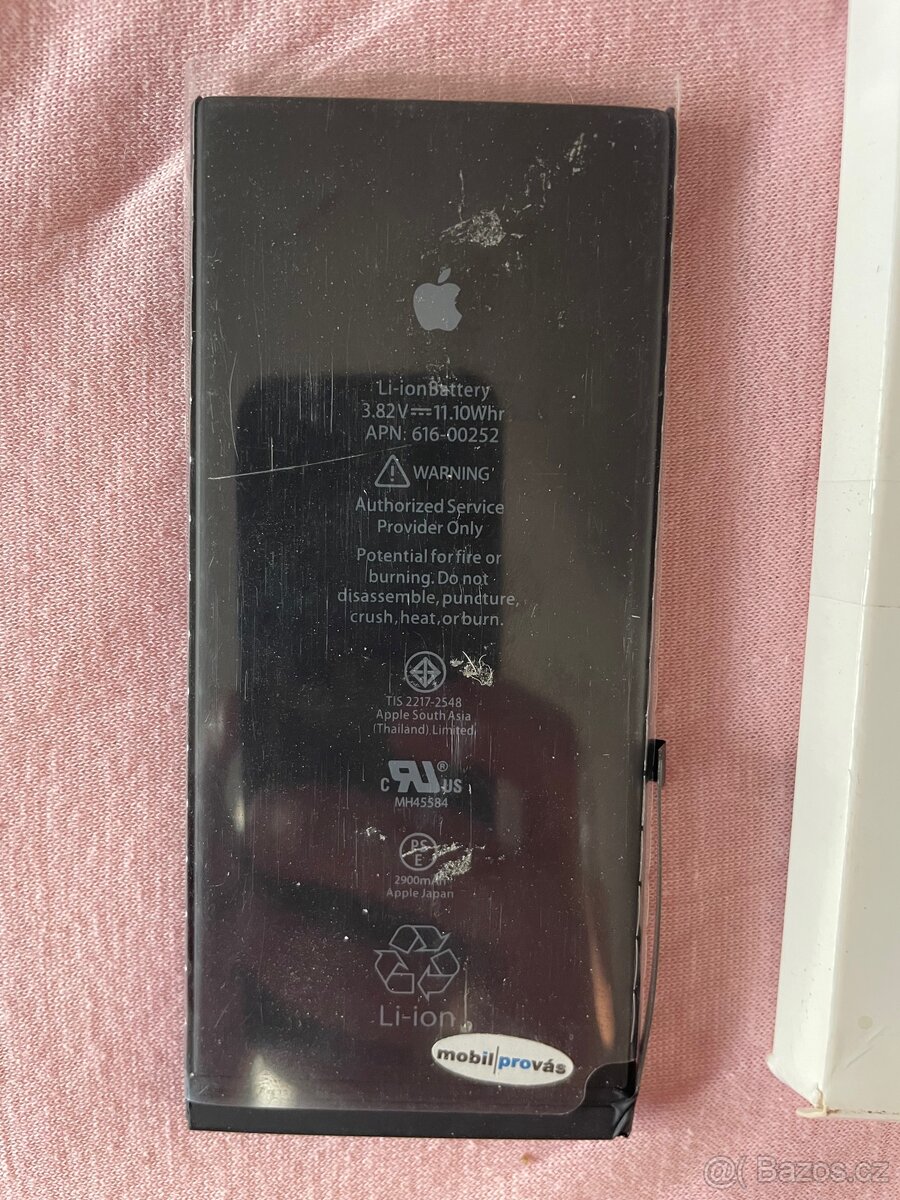 🔋 Originálnà baterie Apple iPhone – vše nad 70 %