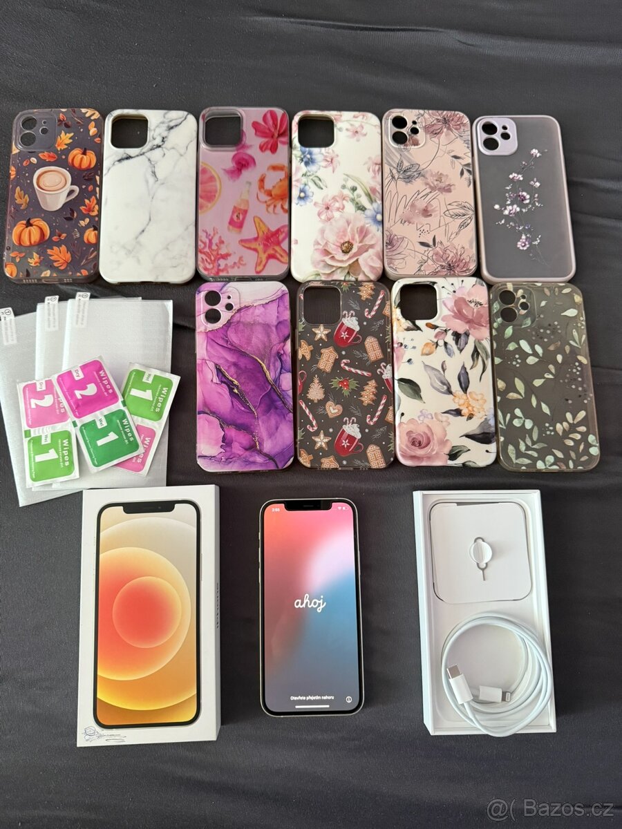 iPhone 12 64GB + příslušenství