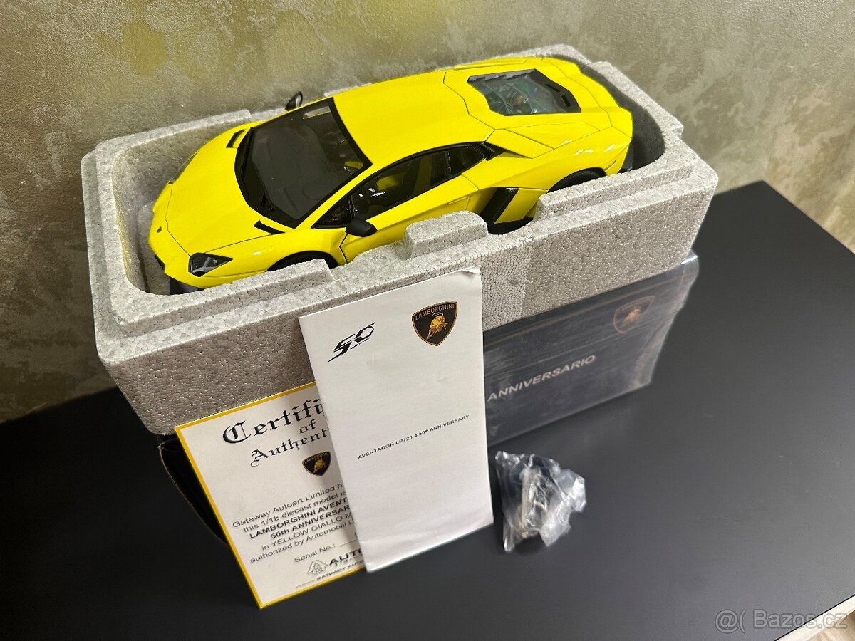 Autoart 1:18 Aventador 50th