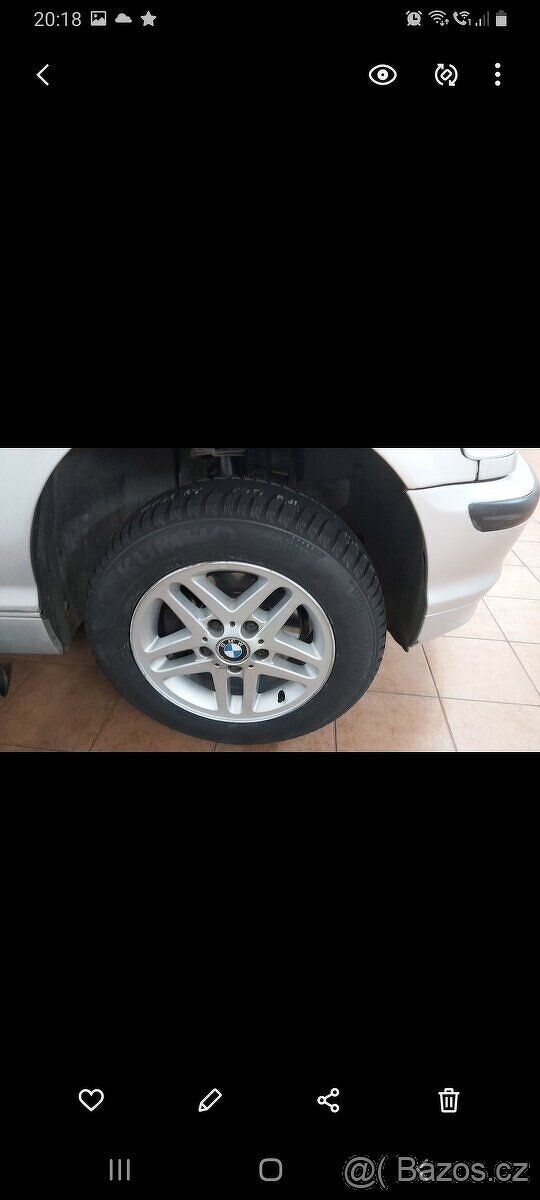 Kola BMW s pneu 195/65 R15