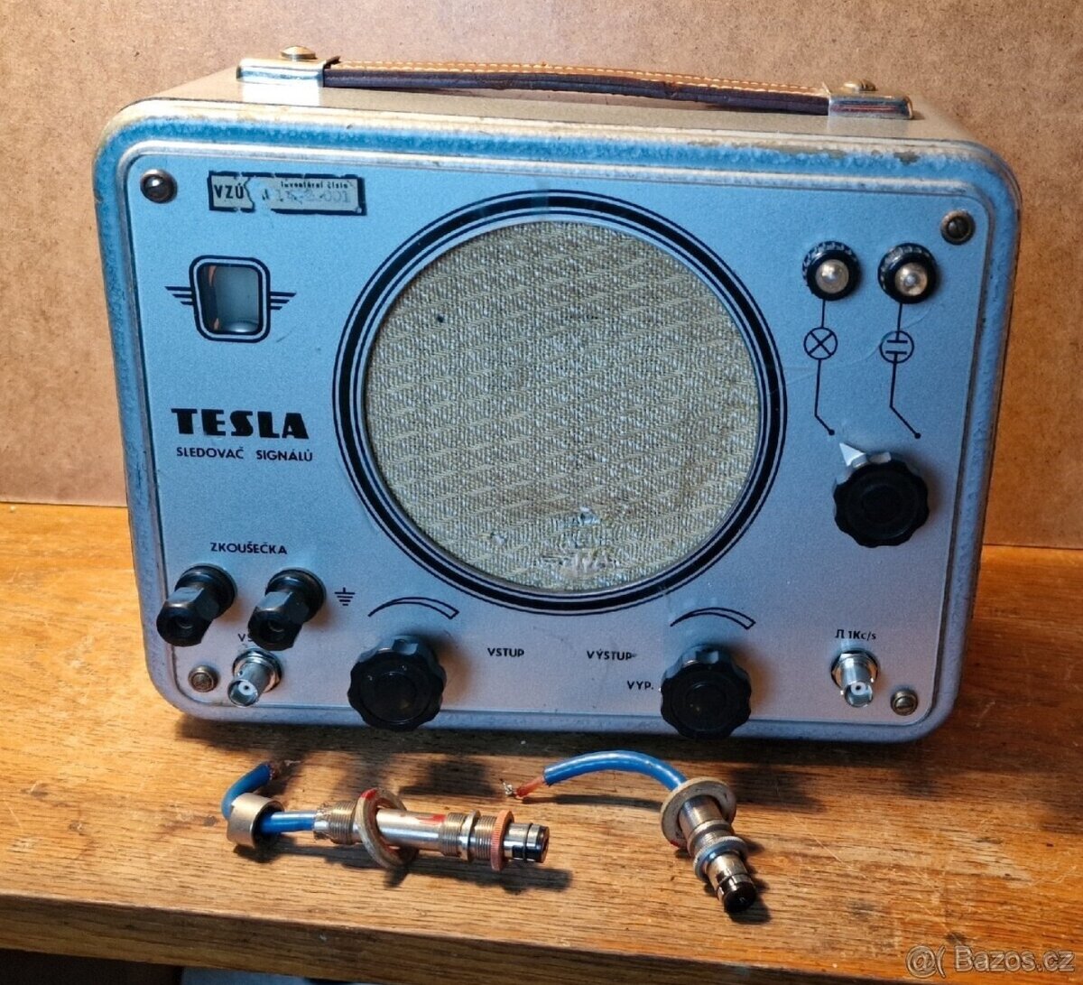 Tesla sledovač signálu BS 367 - výměna za rádio Tesla
