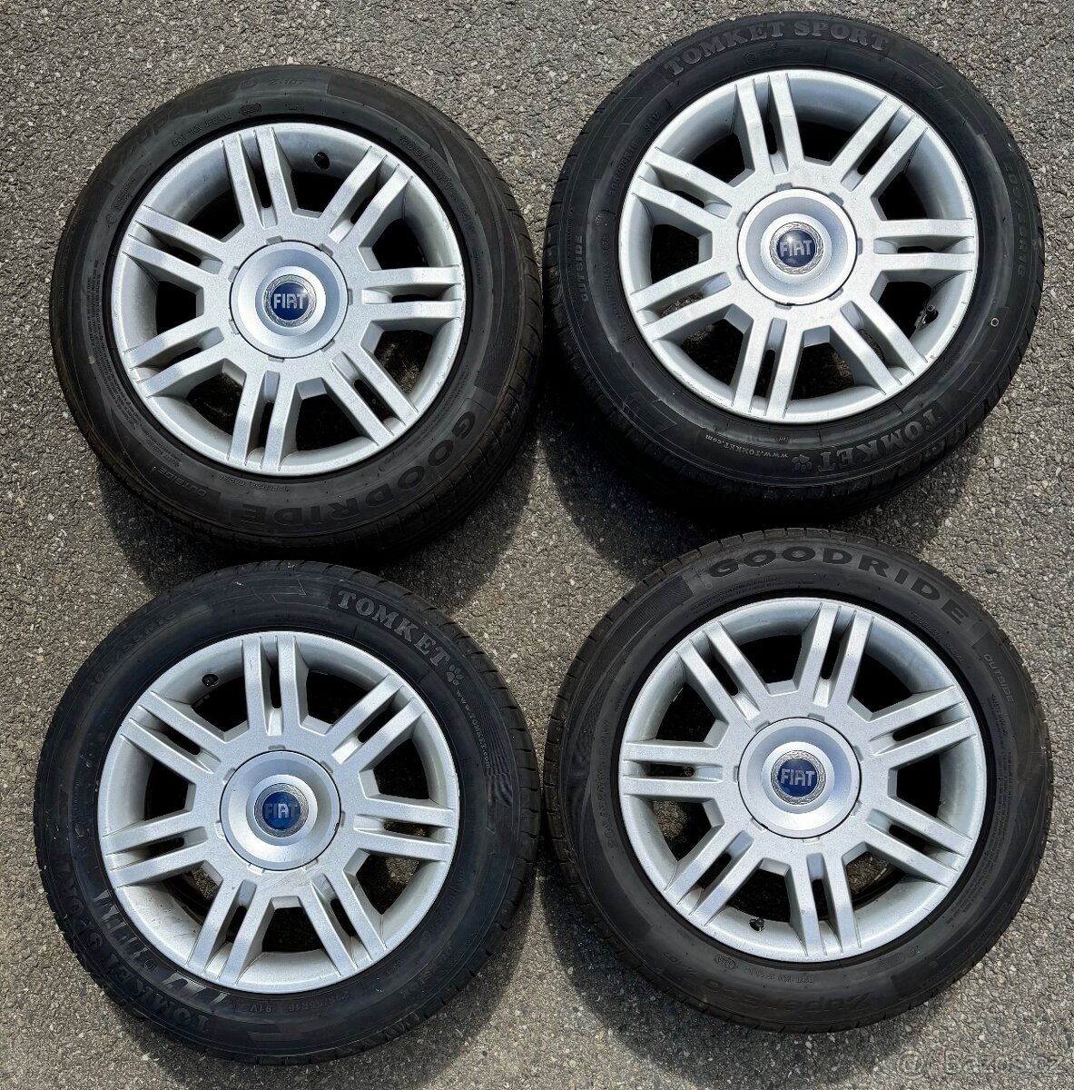 Alu kola fiat 205/55/16