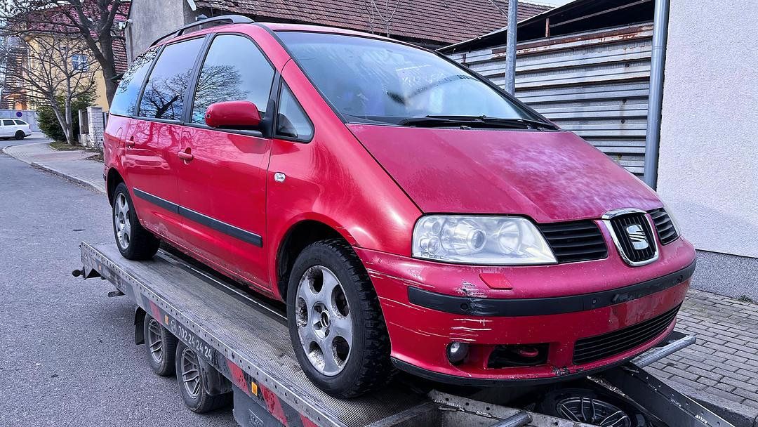 Vůz na náhradní díly Seat Alhambra 7M 2003 AUY FPE LY3D