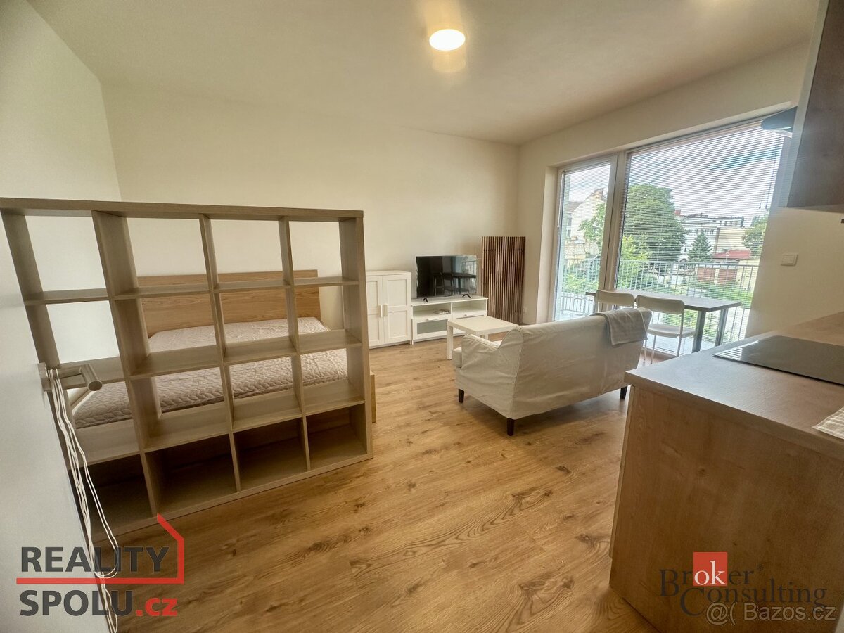 Pronájem, byty/1+kk, 32 m2, Křenová 551/43, 60200 Brno, Brno