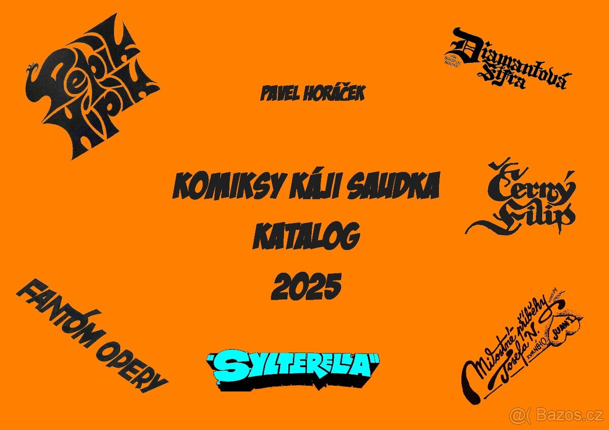 KOMIKSY KÁJI SAUDKA KATALOG 2025