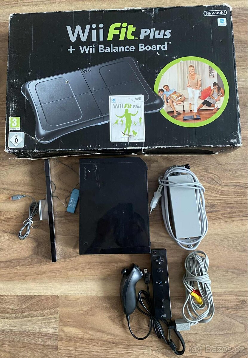 Nintendo Wii Black + 128gb Flash Disk