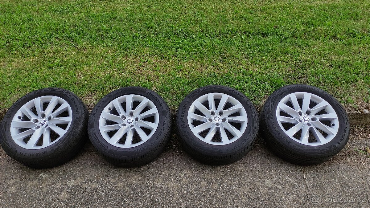 Prodám ALU kola 5x112 R17 et40
