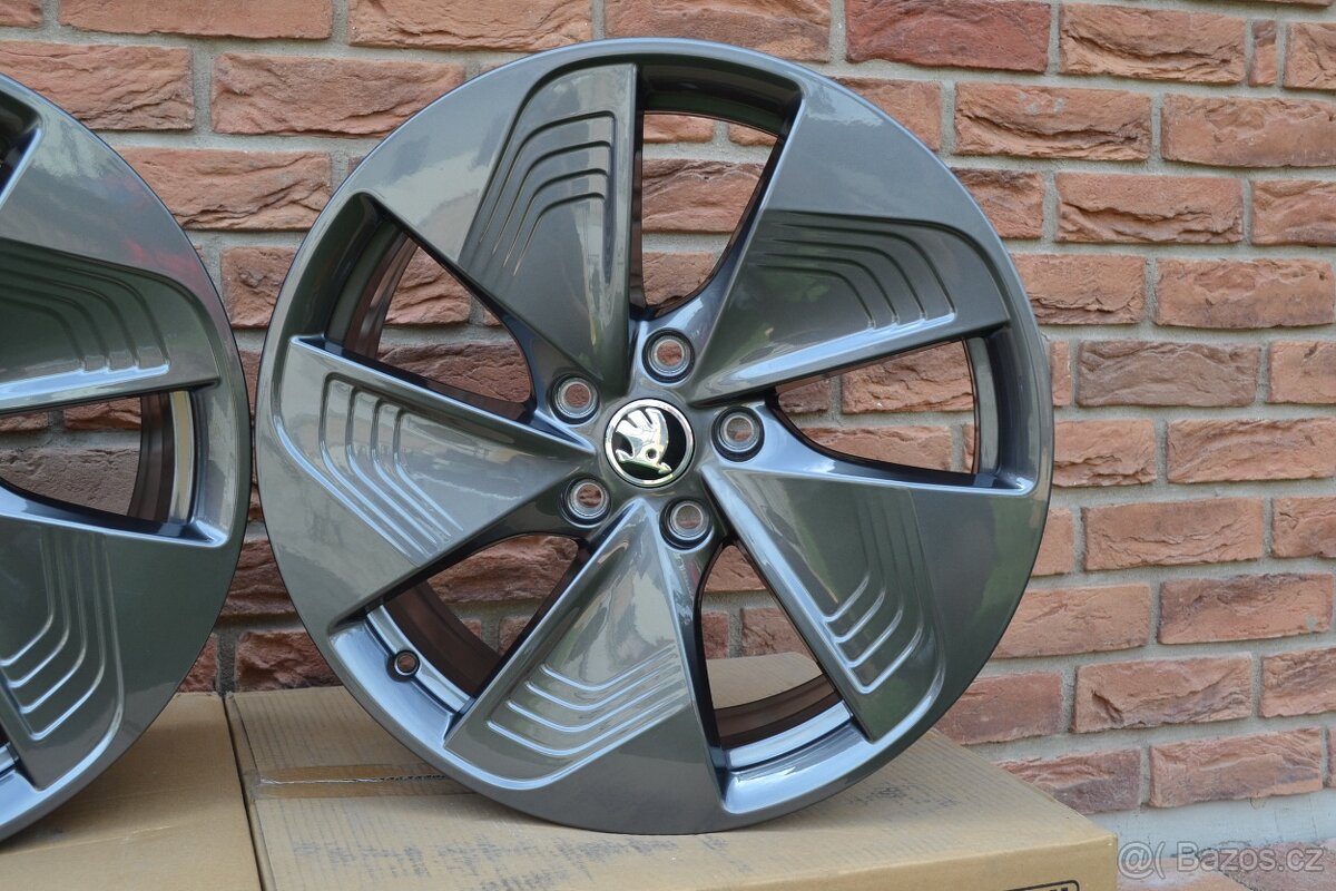5x112 R18 Originální hliníkové disky Škoda Octavia 3/4