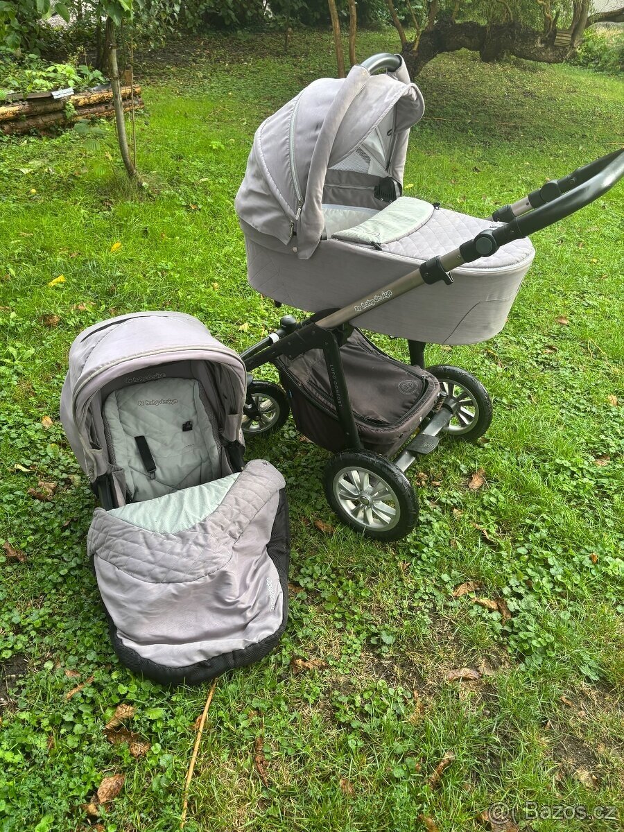 KOMBINOVANÝ KOČÁREK BABY DESIGN HUSKY